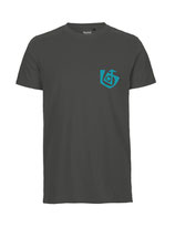 Herren T-Shirt Seelenbohrer (aqua green/charcoal)