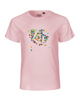 Kinder T-Shirt Konfettiseelenbohrer (light pink)