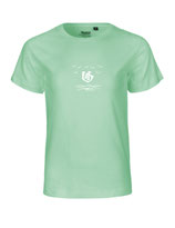 Kinder T-Shirt Über dem Meer (dusty mint)