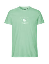 Herren T-Shirt Über dem Meer (dusty mint)