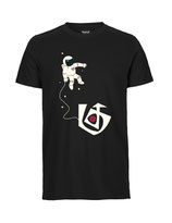 Herren T-Shirt  Astronaut (black)