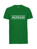 Mens T-Shirt Ugly Christmas (white/green)