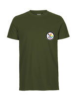 Herren T-Shirt Kein Seelenbohrer für Nazis (military)