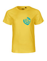 Kinder T-Shirt Herzseelenbohrer (aqua green/yellow)