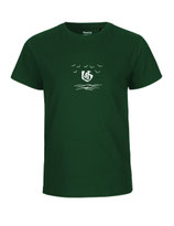 Kinder T-Shirt Über dem Meer (bottle green)