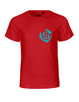Kinder T-Shirt Herzseelenbohrer (aqua green/red)