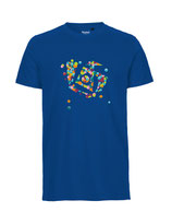 Herren T-Shirt Konfettiseelenbohrer (royal)