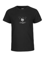 Kinder T-Shirt Über dem Meer (black)