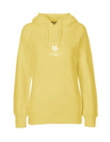 Ladies Hoodie Über dem Meer (dusty yellow)