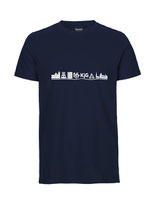Herren T-Shirt Skyline (navy)