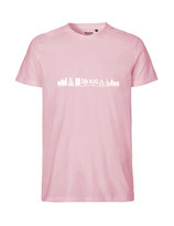 Herren T-Shirt Skyline (light pink)