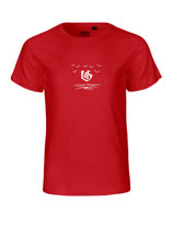 Kinder T-Shirt Über dem Meer (red)