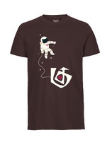 Herren T-Shirt  Astronaut (brown)