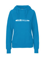 Ladies Hoodie Skyline (white/saphire)