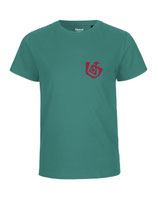 Kinder T-Shirt Seelenbohrer (bordeaux/teal)