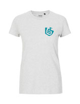Damen T-Shirt Seelenbohrer (aqua green/ash grey)