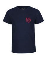 Kinder T-Shirt Seelenbohrer (bordeaux/navy)