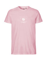 Herren T-Shirt Über dem Meer (light pink)