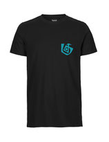 Herren T-Shirt Seelenbohrer (aqua green/black)