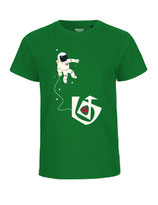 Kinder T-Shirt Astronaut (green)