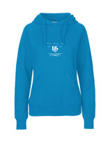 Ladies Hoodie Über dem Meer (saphire)
