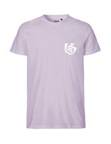 Herren T-Shirt Seelenbohrer (white/dusty purple)