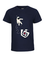 Kinder T-Shirt Astronaut (navy)