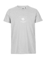 Herren T-Shirt Über dem Meer (ash grey)