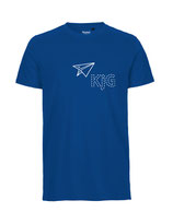 Herren T-Shirt Papierflieger (royal)