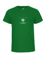 Kinder T-Shirt Über dem Meer (green)