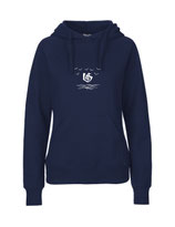 Ladies Hoodie Über dem Meer (Navy)