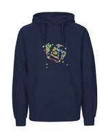 Mens Hoodie Konfettiseelenbohrer (navy)