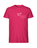 Herren T-Shirt Papierflieger (pink)