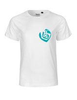 Kinder T-Shirt Herzseelenbohrer (aqua green/white)
