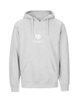 Mens Hoodie Über dem Meer (ash grey)