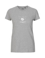Damen T-Shirt Über dem Meer (grey)