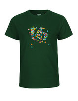 Kinder T-Shirt Konfettiseelenbohrer (bottlegreen)