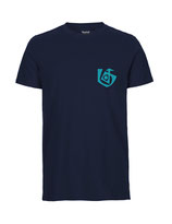 Herren T-Shirt Seelenbohrer (aqua green/navy)