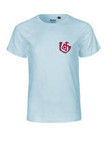 Kinder T-Shirt Seelenbohrer (bordeaux/light blue)