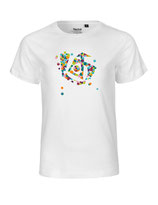Kinder T-Shirt Konfettiseelenbohrer (weiß)