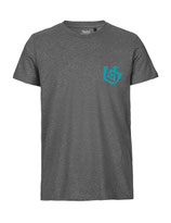 Herren T-Shirt Seelenbohrer (aqua green/dark heather)