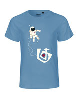 Kinder T-Shirt Astronaut (dusty indigo)