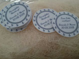 Runde Etiketten 37 oder 52 mm