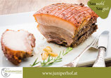 Fleisch vom Turopolje Schwein für Schweinsbraten BIO AT-401