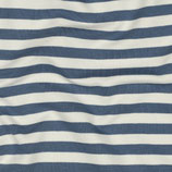 French Terry - Streifen blau