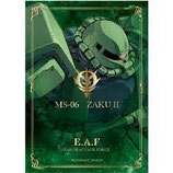 Gundam Notizblock grün / MS-06 ZAKU II E.A.F