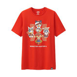 Monster Hunter Cross T-Shirt rot