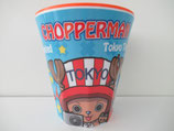 One Piece Chopper Melamin Cup - blau