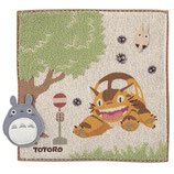 Mini Handtuch "Mein Nachbar Totoro  - Nekobasu"