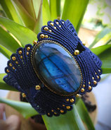 Machette Labradorite reflets bleus
